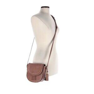 Cleo + Wolf Leather Crossbody Bag